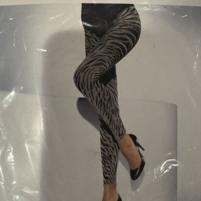 Wolford Serengeti Leggings Color: Blue / Black Size: Small Style: 18750