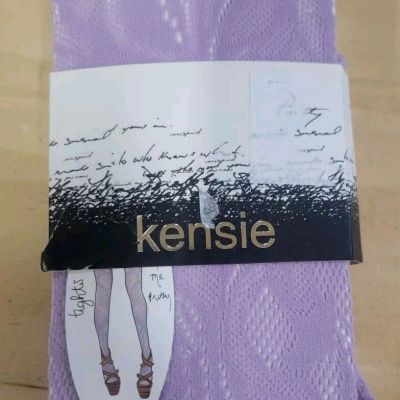 Kensie Patterned Tights Size Medium