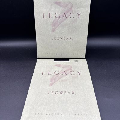 Legacy Legwear Rib Tight Size Small BLACK / Grey A31490