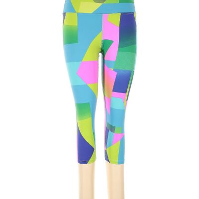 Dona Jo Women Green Leggings L