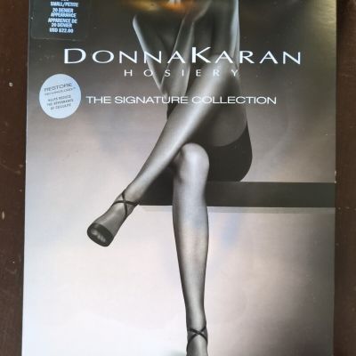 Donna Karan Hosiery, Sheer Satin, Small/Petite, Nude DOB109