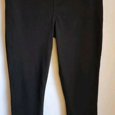 SPANX Sz L Jean-ish Ankle Leggings - Style 20018R - Black