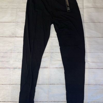 Womens One Size Plus Size Black Leggings NWT Leggings Depot