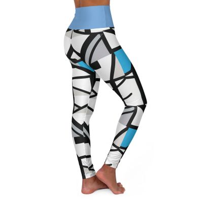 High Waisted Yoga Leggings – NeatBids Custom Design 11