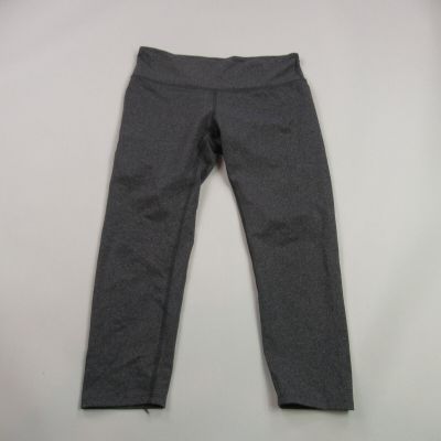 REI Leggings Womens Medium Workout Gym Stretch Lightweight Gray Yoga