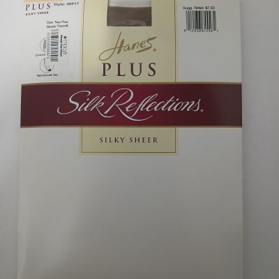 Hanes Plus Silk Reflections Silky Sheer Little Color One Plus Style 00P17