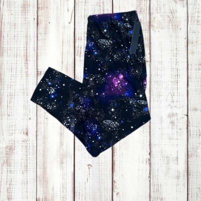 Women’s Capri Leggings Depot Star Galaxy Print Plus Size 3X-4X NWT Stretchy Soft