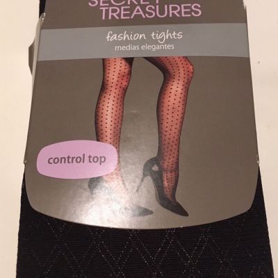 New Burlesque Pinup Black Diamond Trellis Pattern Fashion Tights 2 125-165lbs