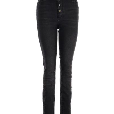 Zara Women Black Jeggings 6