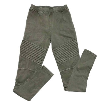 NWT BP Sarma Nordstrom Moto Style Leggings Olive Size Small