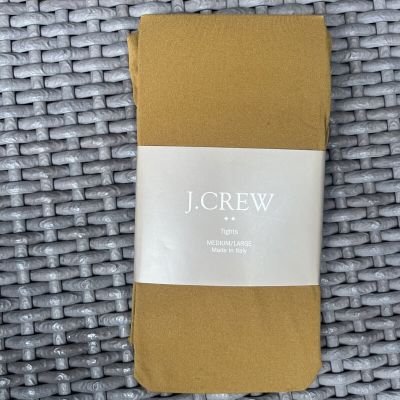 NWT J. CREW Women's Tights Size M/L dark green