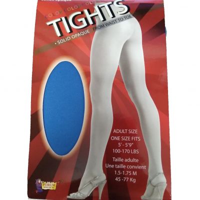 Blue Tights Standard Size pantyhose stockings adult women girl costume accessory