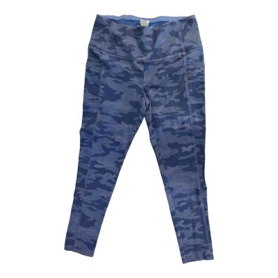 Chico's Zenergy Women's Blue Camo Workout Leggings Size 2