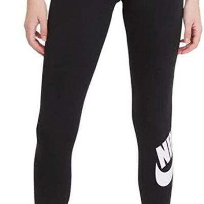 Nike Sportswear ESF-12012 Women`s Plus Size High-Waisted Leggings Size 3x, Black