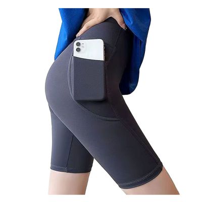 Yoga Pants Phone Pockets Exercise Jogging Gym Yoga Pants Moisture-wicking