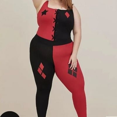 Torrid Harley Quinn Full Length Leggings New w/tags Plus size 0