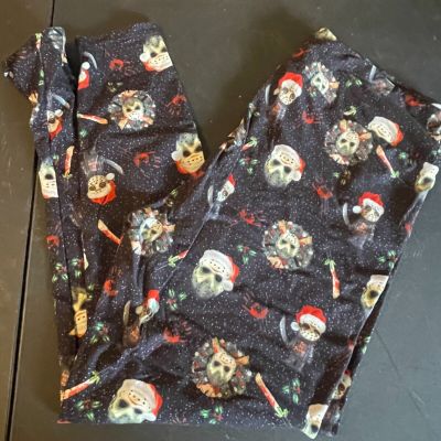 Christmas Horror Legging Pants Halloween Horror Size 2X