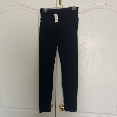 NWT WHBM Denim Runway Leggings, Dark Rinse Size 4R