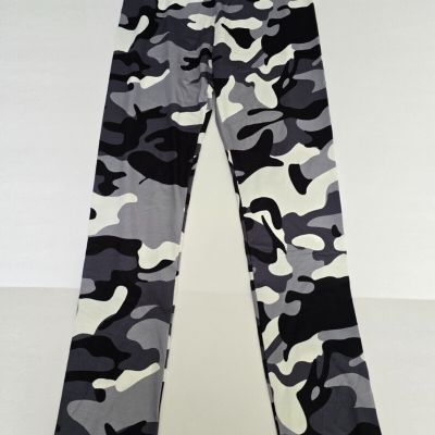 Fashionable Camo Print High Waist Leggings - Ultra-Slimming & Stretchy - Perfect