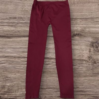 Zenana Outfitters Maroon Capri Leggings Women's Size 1X/2X