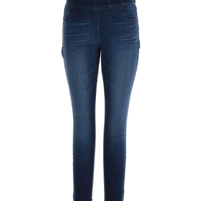 Bandolino Women Blue Jeggings 10 Petites