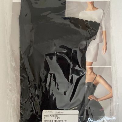 Wolford Rhomb Net Tights Small Black (Brand New with tag)