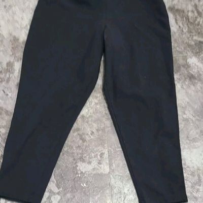 Torrid Cotton Blend Leggings Black pants Size 1X 14/16