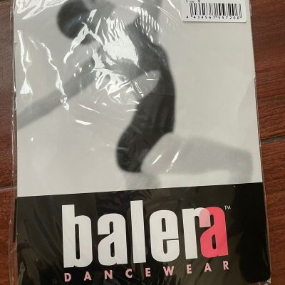 New BALERA DANCEWEAR Footless Tights Microfiber Lt. Suntan M Medium T6980