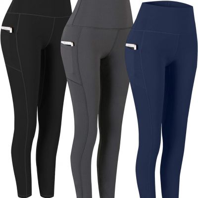 Fengbay 3 Pack High Waist Yoga Pants,Yoga Pants for Women Tummy Control Workout