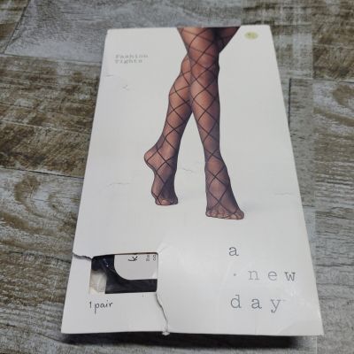 A New Day Black Fashion Tights M/L