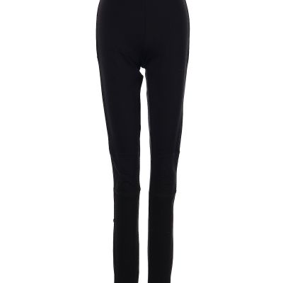 Aqua Women Black Leggings XS