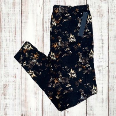 Women’s Leggings Depot Fall Floral Plus Size 1X-2X NWT Extra Stretchy