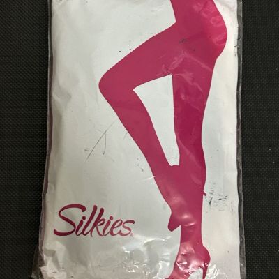 NWT Silkies Microfiber Tights 700428 X Tall Black