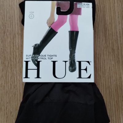 Hue Super Opaque Tights Sz 0 Expresso