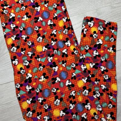 LuLaRoe TC2 Disney Mickey Mouse Leggings