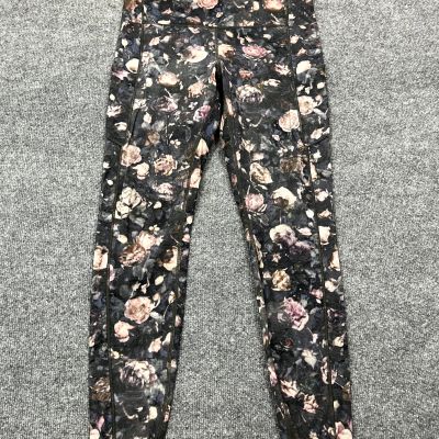 Lululemon Womens Speed Up Tight Full On Luxtreme Leggings 10 Frosted Rose Multi