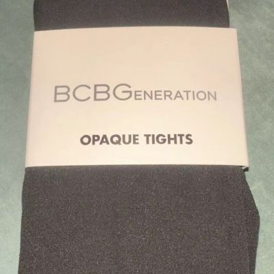 BCBGeneration. Opaque Tights 2 Pack Women's Size M/LG.  NEW Pack Black/Brown.