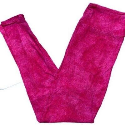 New LuLaRoe Pink Tie Dye Legging TC Sz 12-18. Valentine Day. Ships Out Next Day