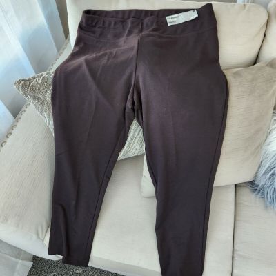 Avenue brown leggings classic fit size 18/20 NWT