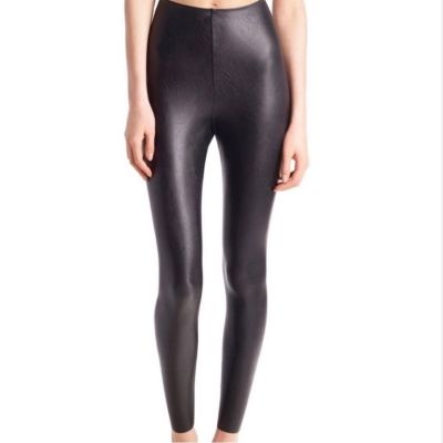 Commando Size XS Black Perfect Faux Leather Leggings