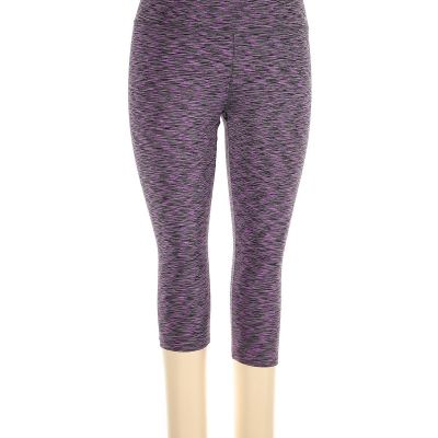 Standing Tree Women Purple Leggings XL