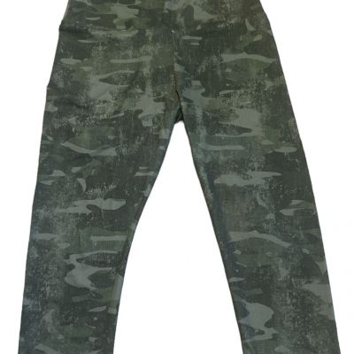 Marika Leggings Women’s Sz M 8-10 Capri Camo Print Stretch Exercise Gym