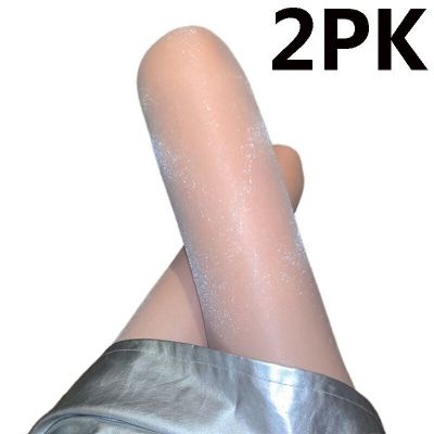 2pc Hot Women beauty Shiny Glitter Glossy Stockings Pantyhose,Solid Tight Socks