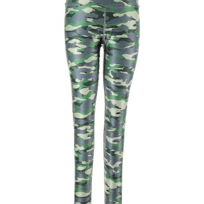 Military Hippie Women Green Leggings L