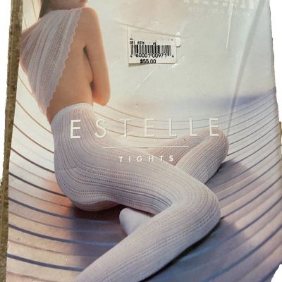 Wolford Estelle Tights, Size Medium in Black Rare NIP