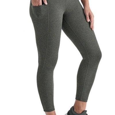 Member's Mark Women s High-Rise Ankle Legging Heather Charcoal Size XL