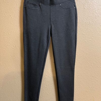 NWT SEVEN 7 PONTE LEGGINGS SZ SMALL HEATHER CHARCOAL  4 WAY STRETCH PULL ON