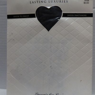 Victoria's Secret Lasting Luxuries Sheer to Waist Pantyhose Classic Navy Small