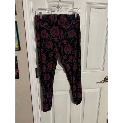 Torrid Rose and Thorn Leggings Size 1