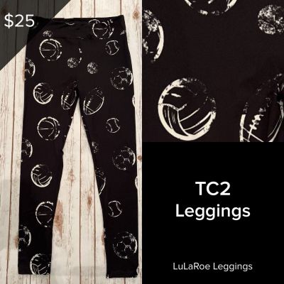 LuLaRoe NEW For The Win Collection Leggings TC2 Sizes 18+ Sports